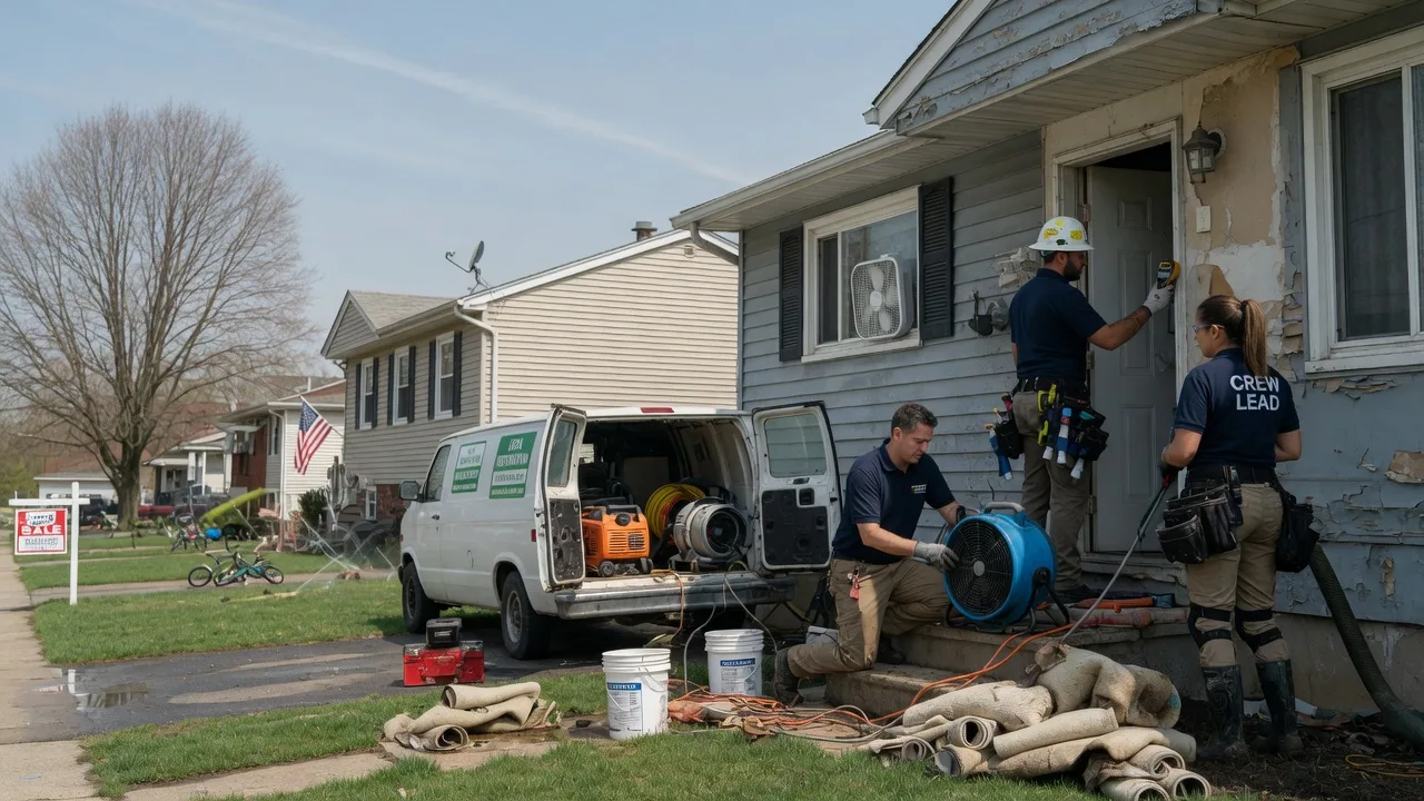 Flood Cleanup in Little Rock, MS near me